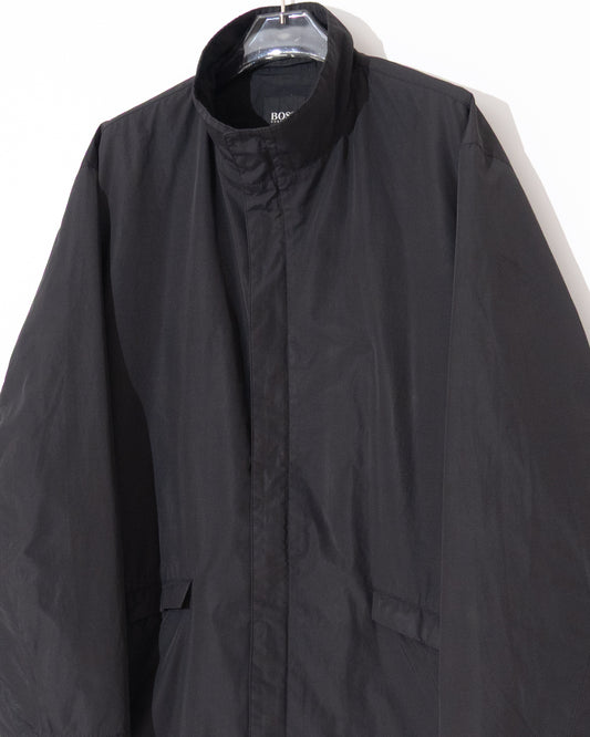 "HUGO BOSS" nylon half coat