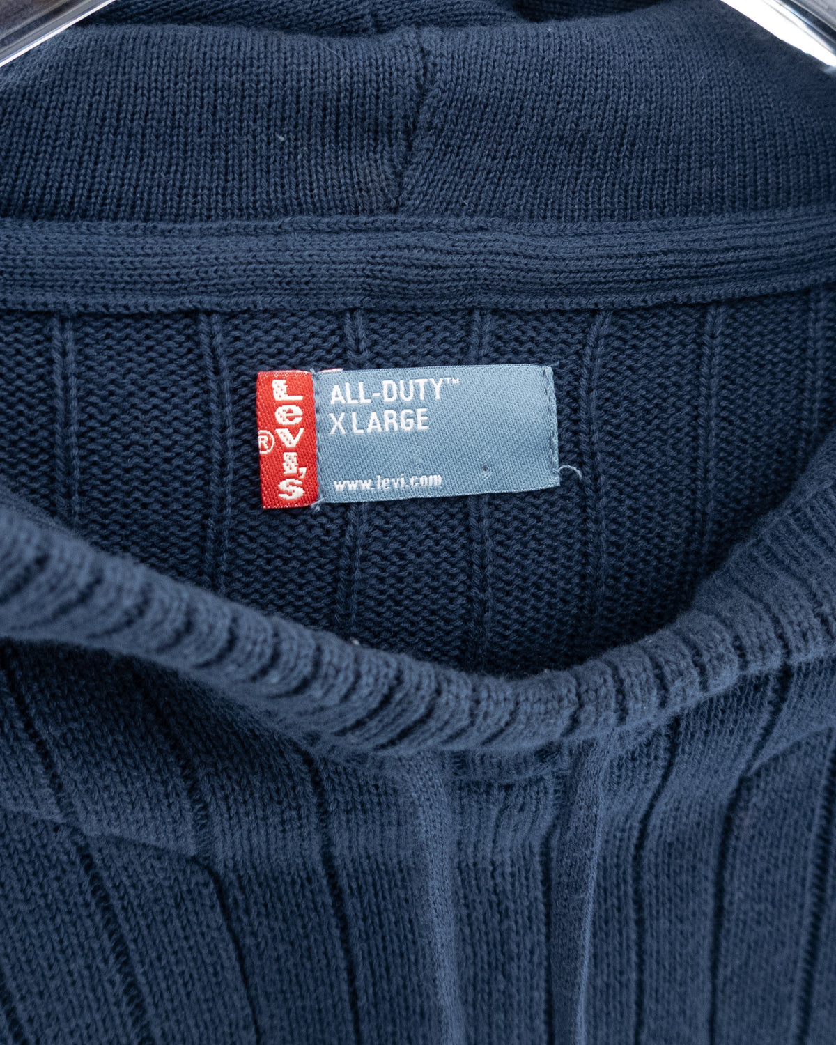 "Levi's ALL DUTY" knit hoodie