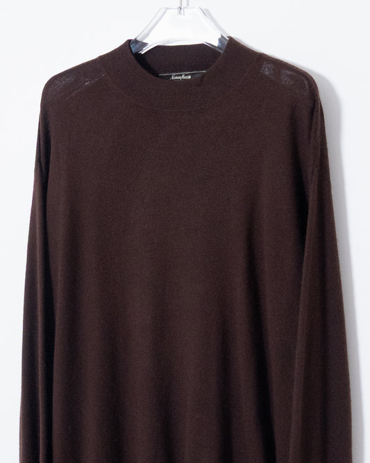 "Neiman Marcus" mock neck knit