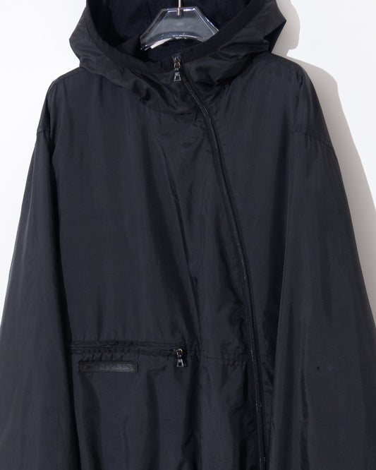 'DKNY' nylon hooded jacket