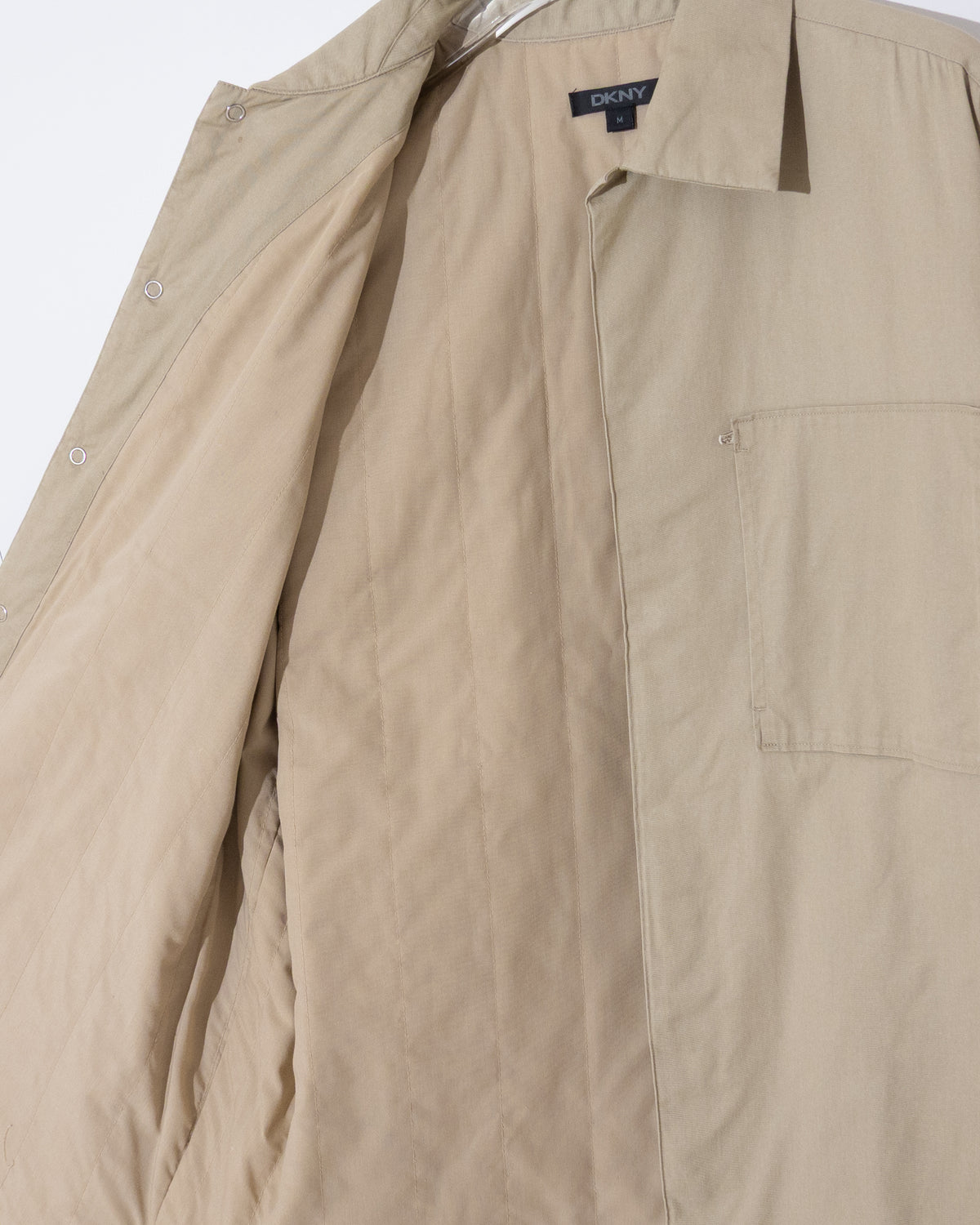 "DKNY" padded shirt