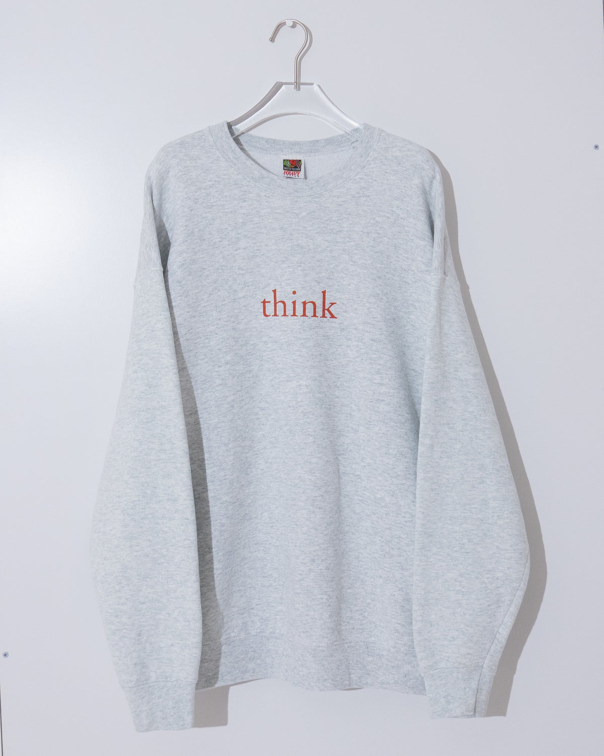"Think" print sweatshirt