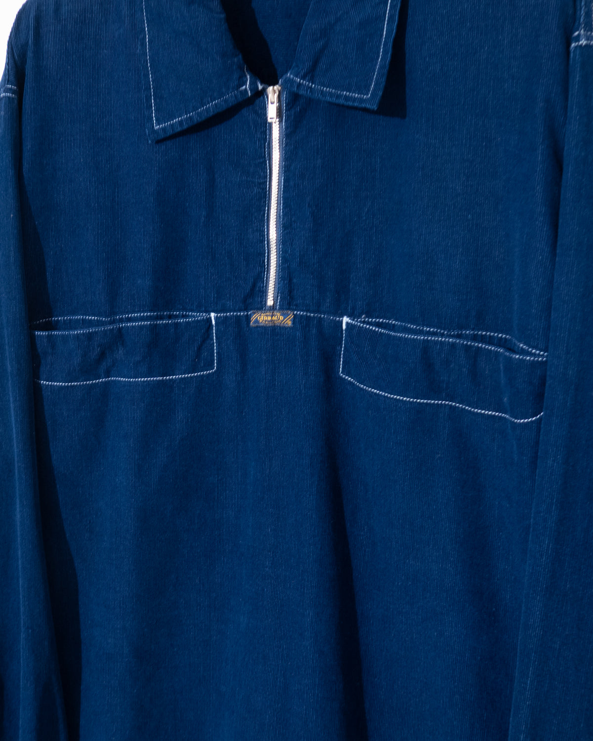 "MARITHÉ FRANÇOIS GIRBAUD" corduroy half-zip shirt