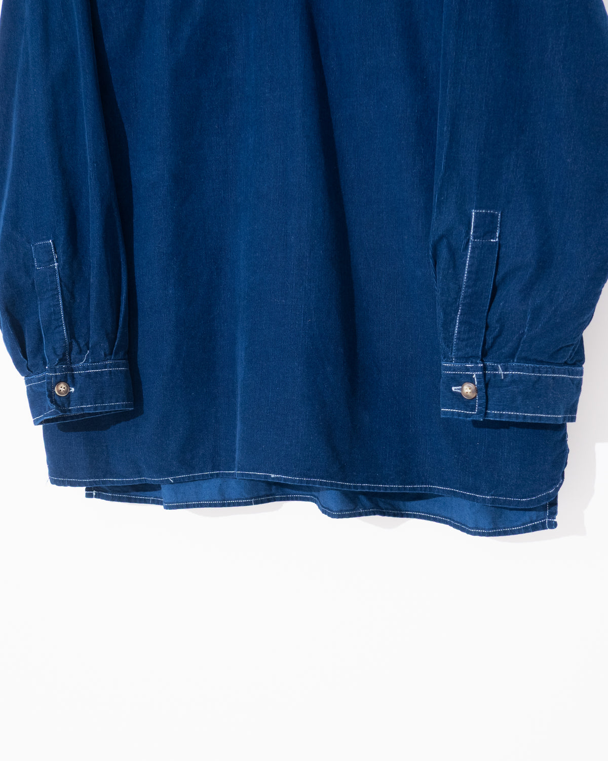 "MARITHÉ FRANÇOIS GIRBAUD" corduroy half-zip shirt