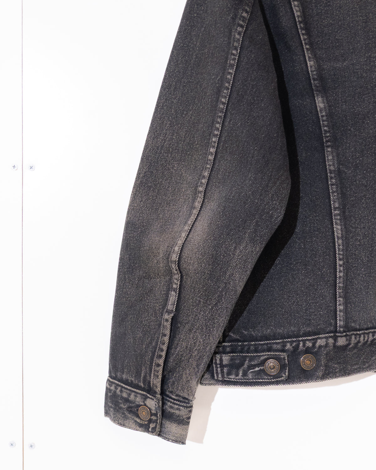 Euro 'Levi's' 70503 black denim jacket