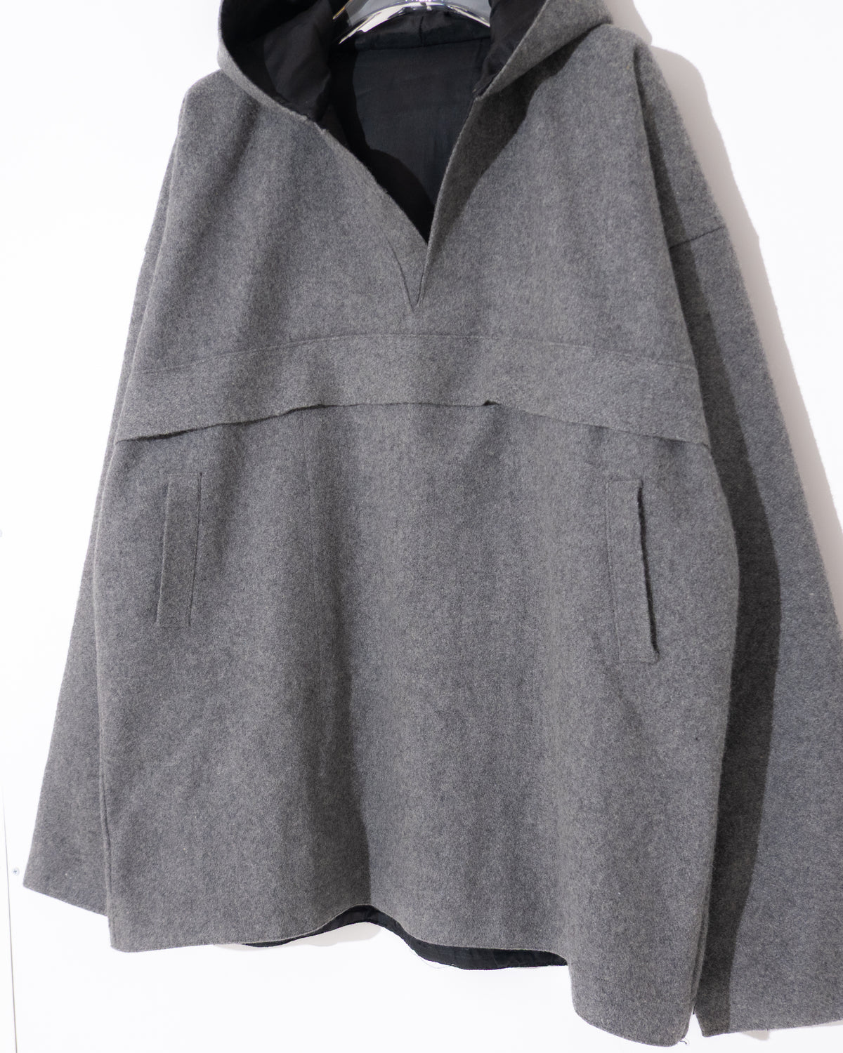 handmade wool hoodie