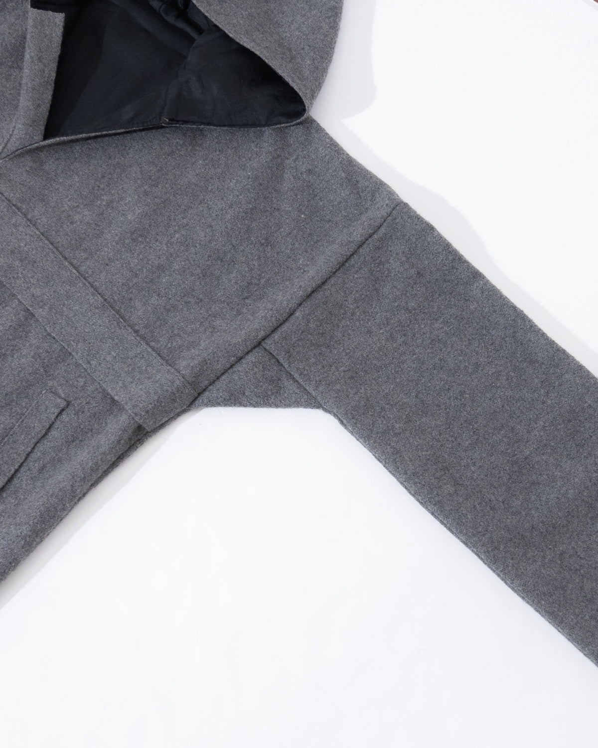 handmade wool hoodie