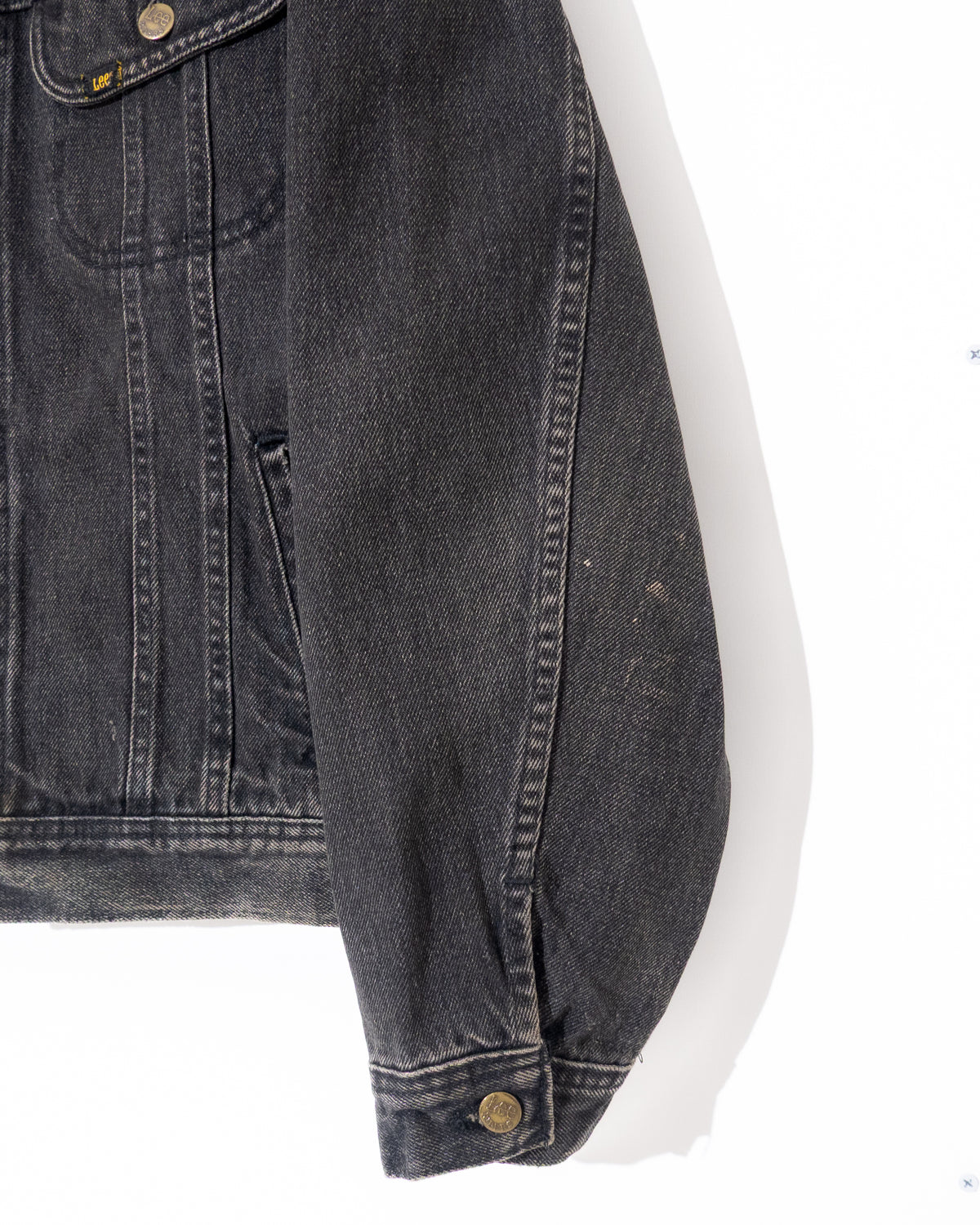 'Lee' black denim jacket