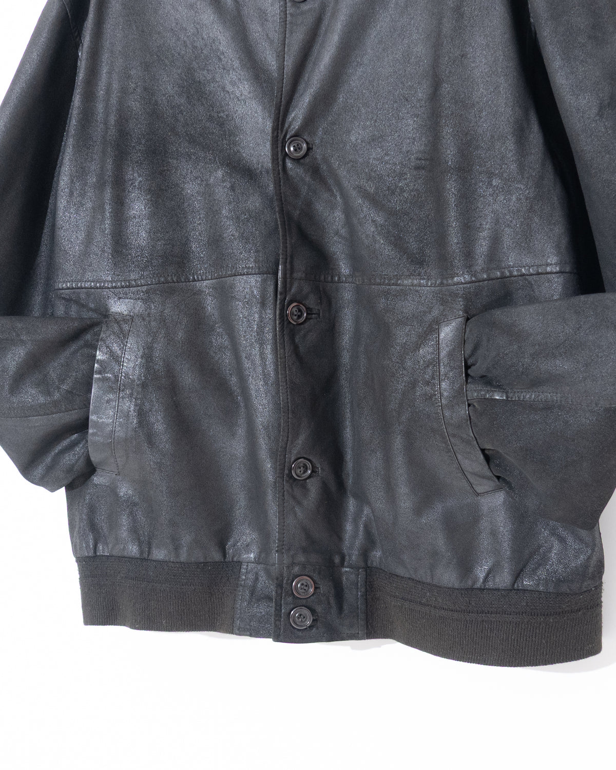 Leather valstar jacket