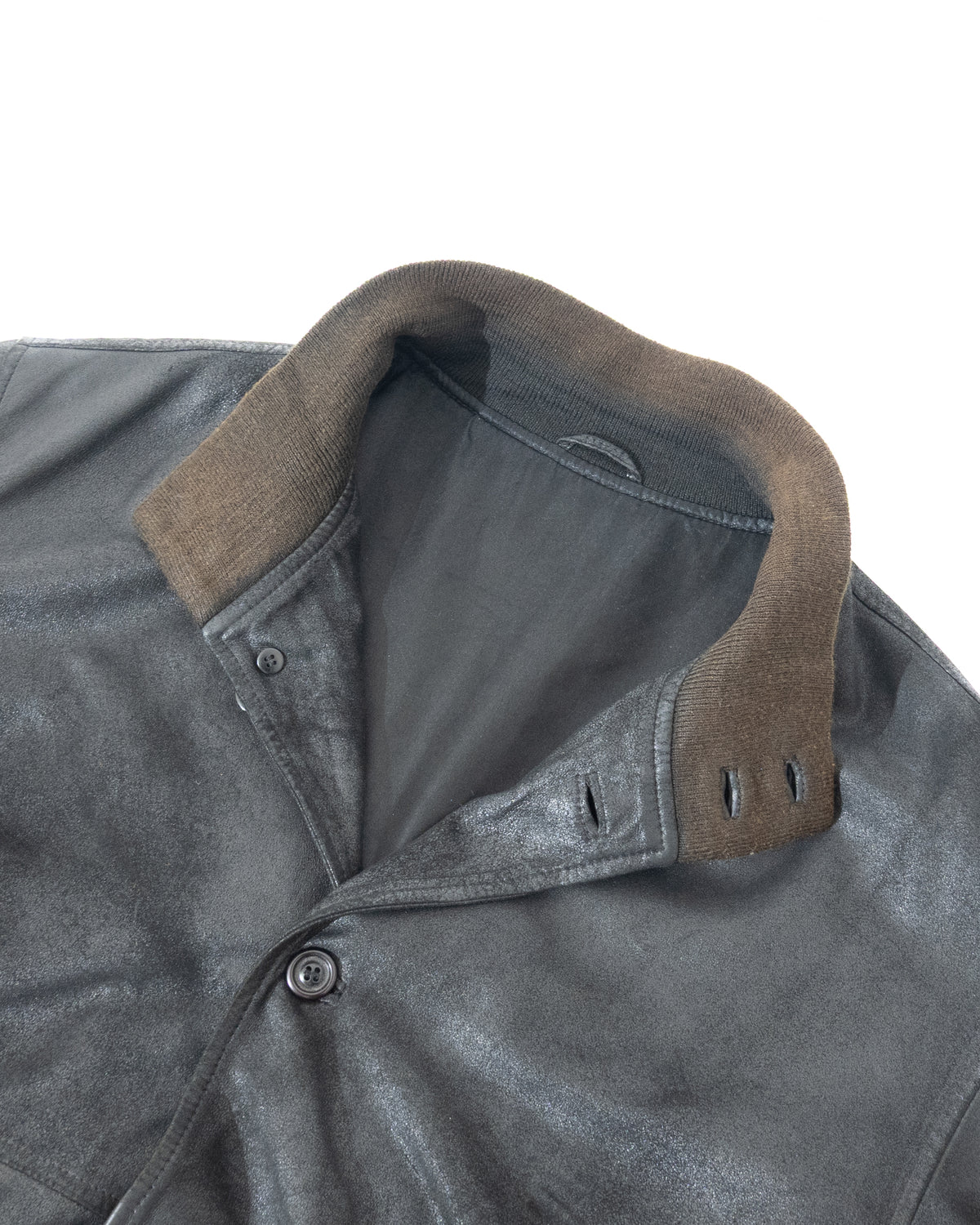Leather valstar jacket