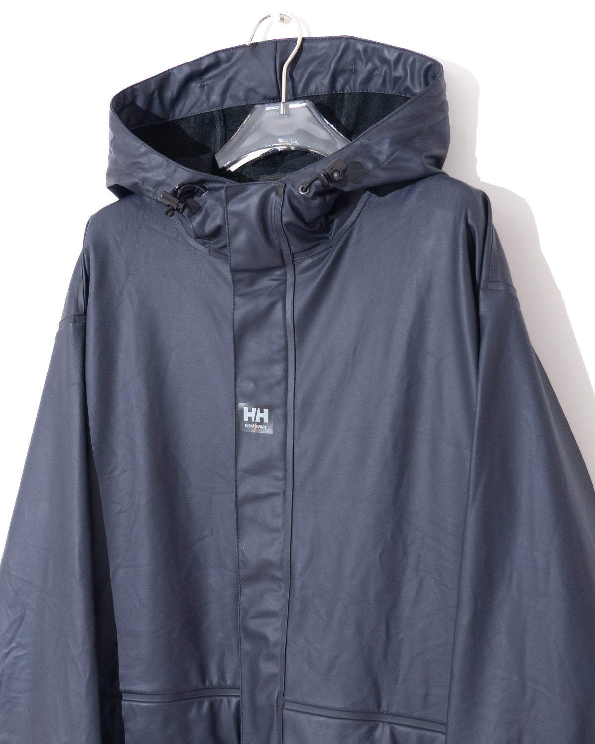 "HELLY HANSEN" PVC hooded jacket