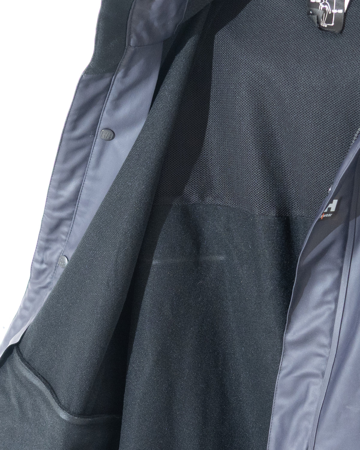 "HELLY HANSEN" PVC hooded jacket