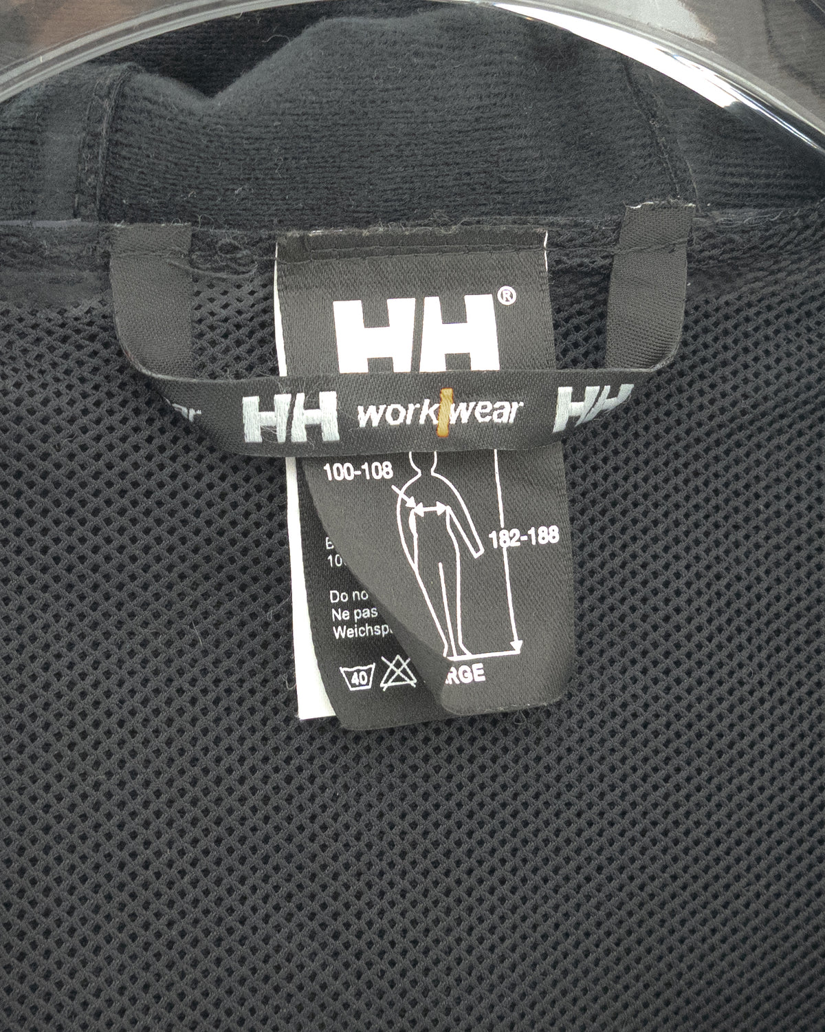 "HELLY HANSEN" PVC hooded jacket