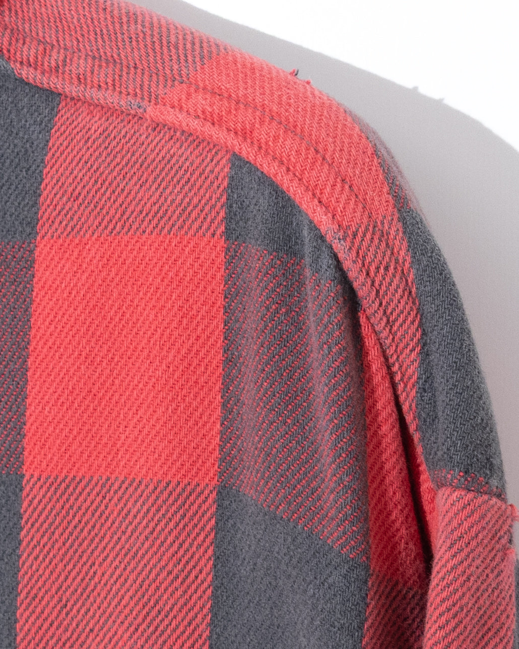 "FIVE BROTHERS" heavy flannel shirt