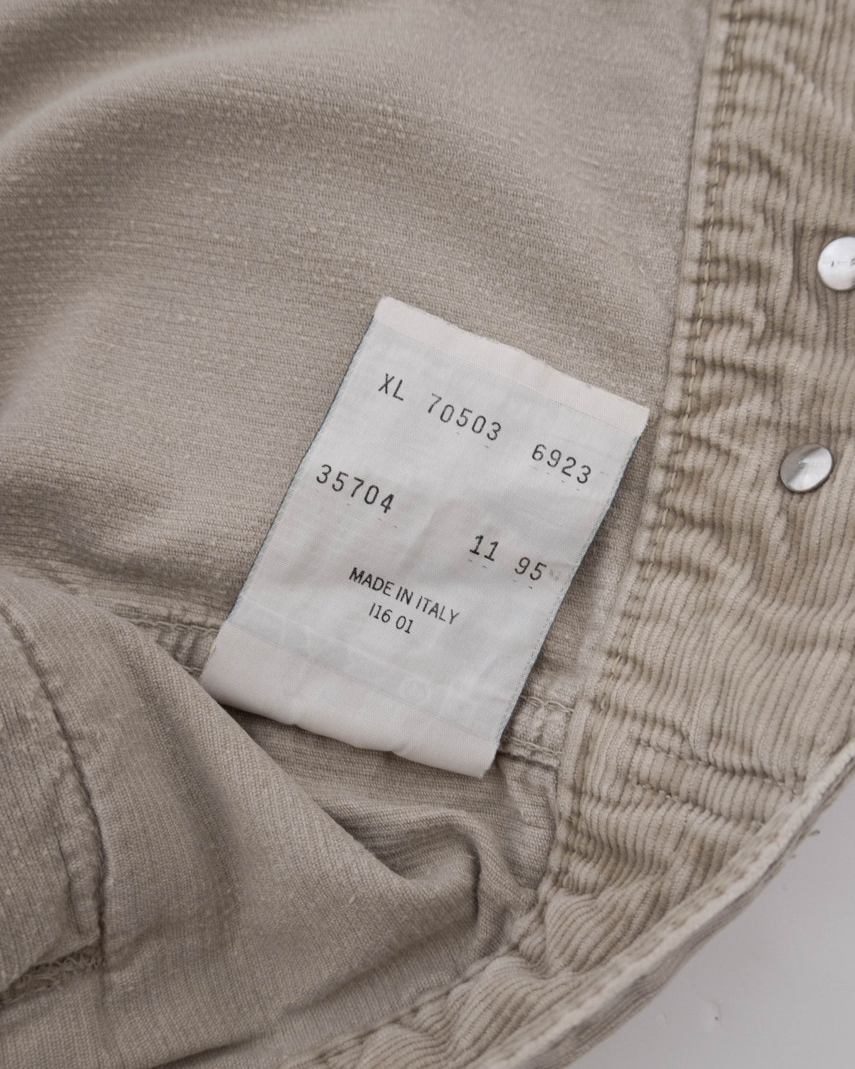 EURO "Levi's" 70503 corduroy trucker jacket