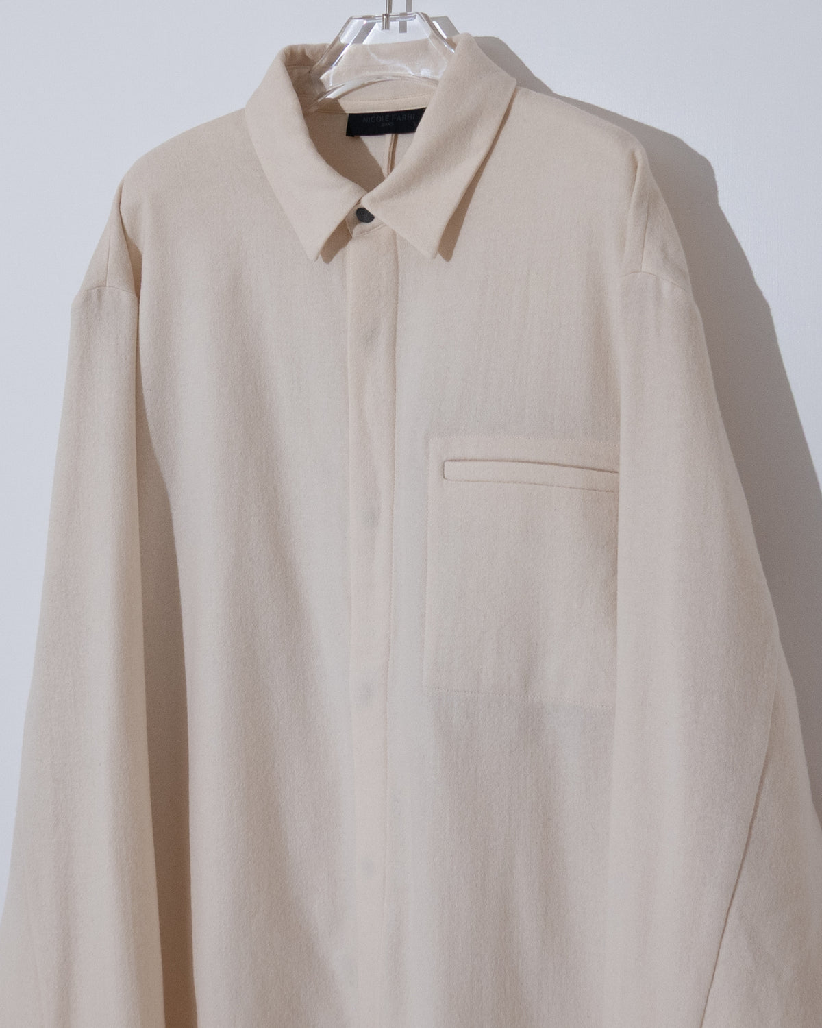 NICOLE FARHI JEANS wool shirt