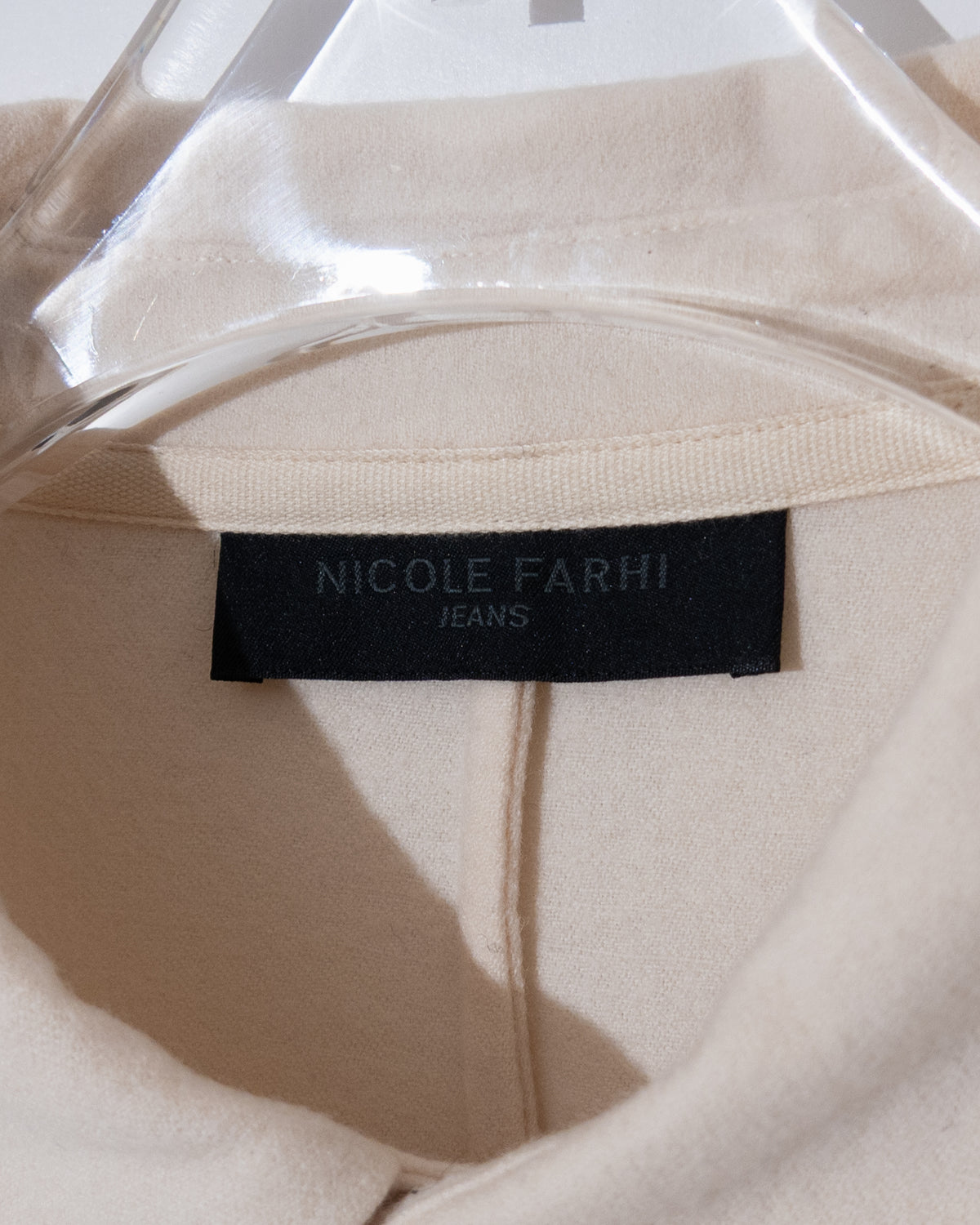 NICOLE FARHI JEANS wool shirt