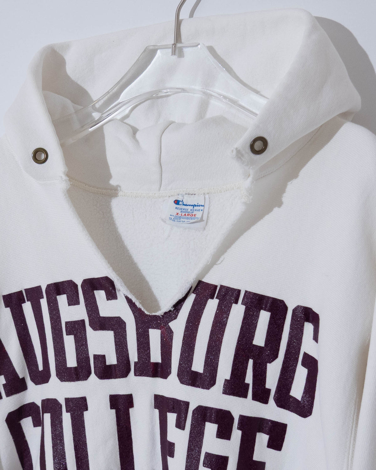 "Champion" REVERSE WEAVE college hoodie