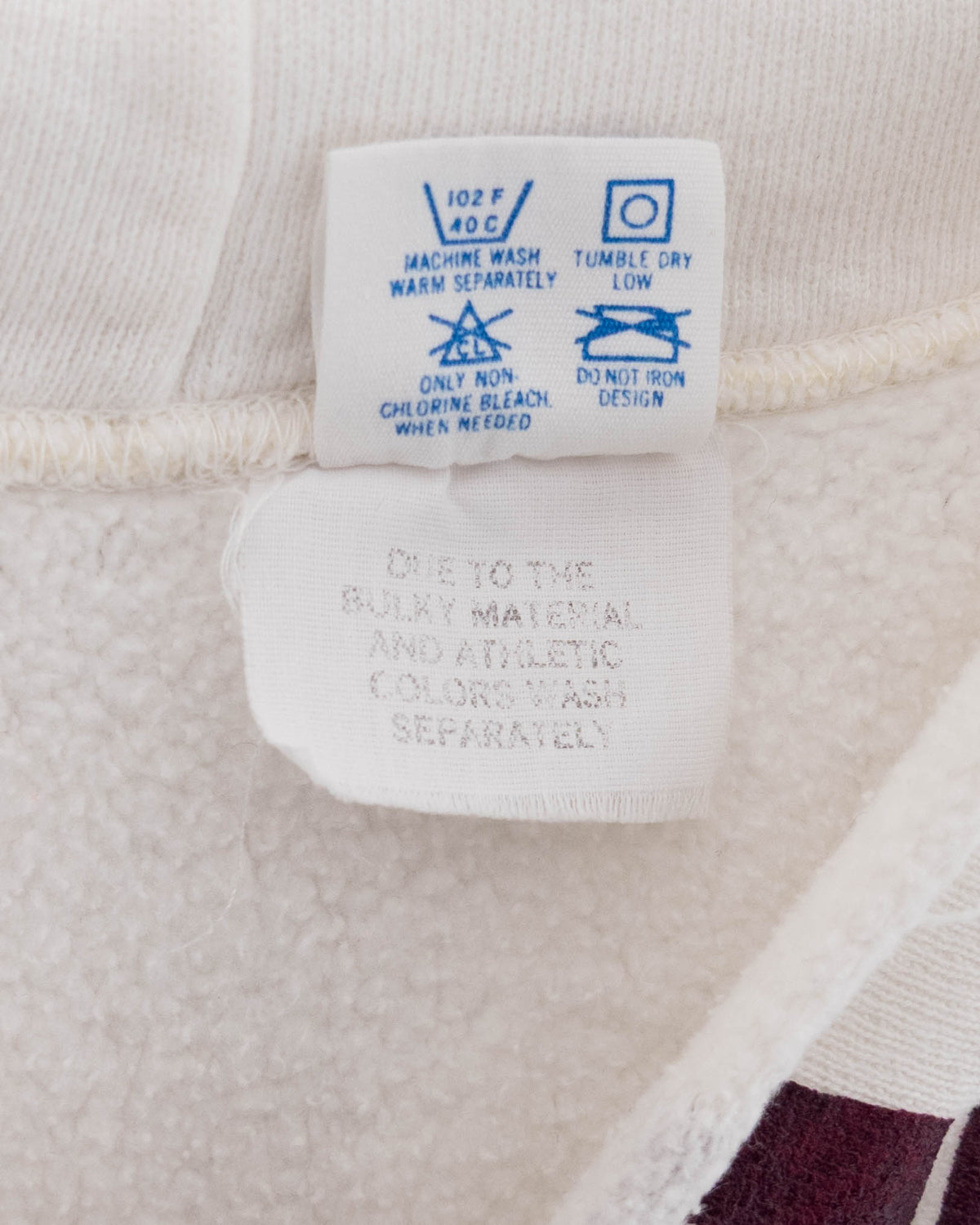 "Champion" REVERSE WEAVE college hoodie