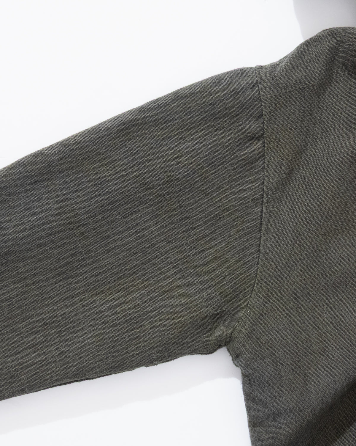 Diagonal zip hooded jacket