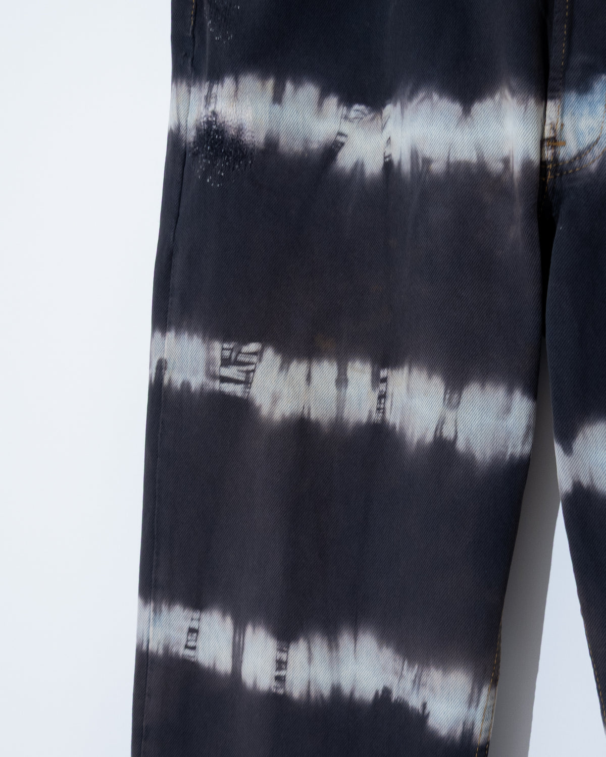 "Levi's" 501 tie dye denim pants