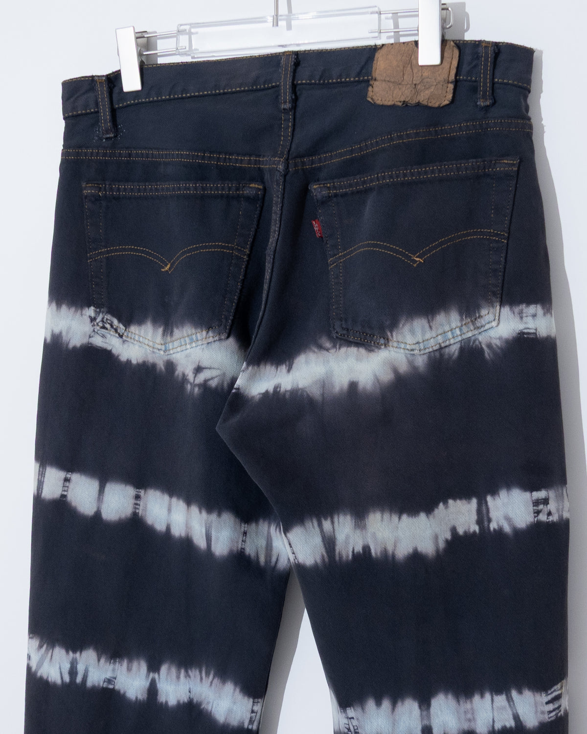 "Levi's" 501 tie dye denim pants