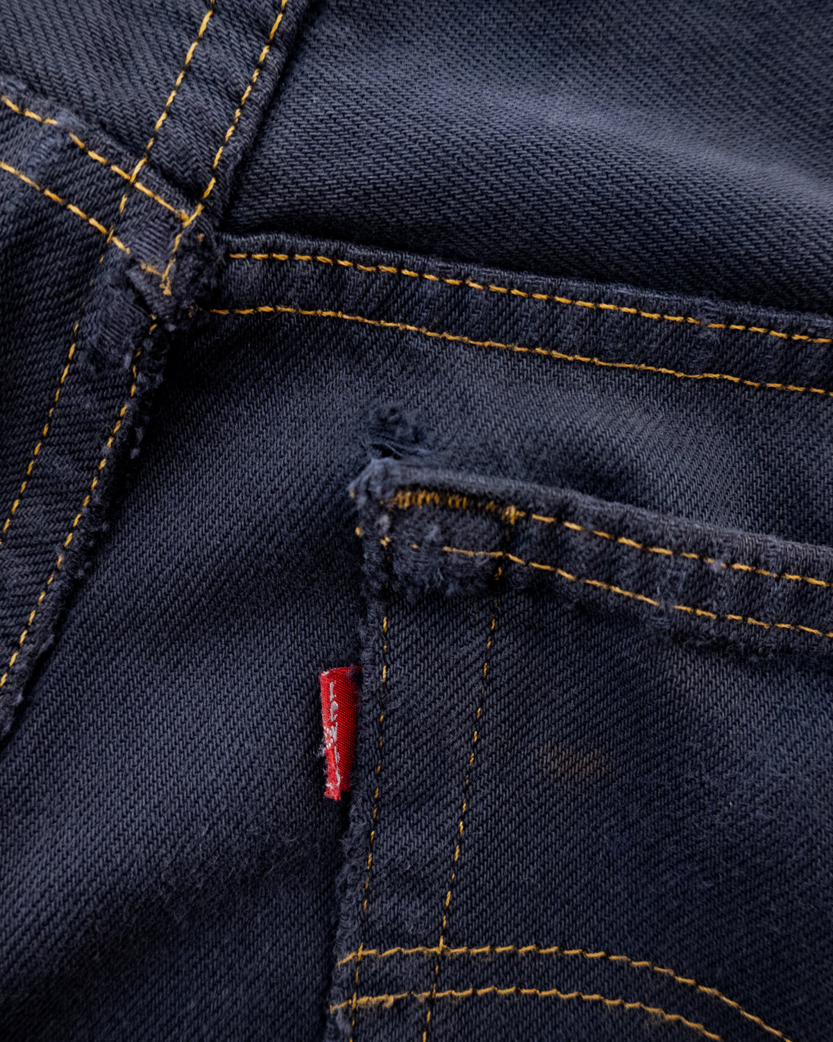 "Levi's" 501 tie dye denim pants