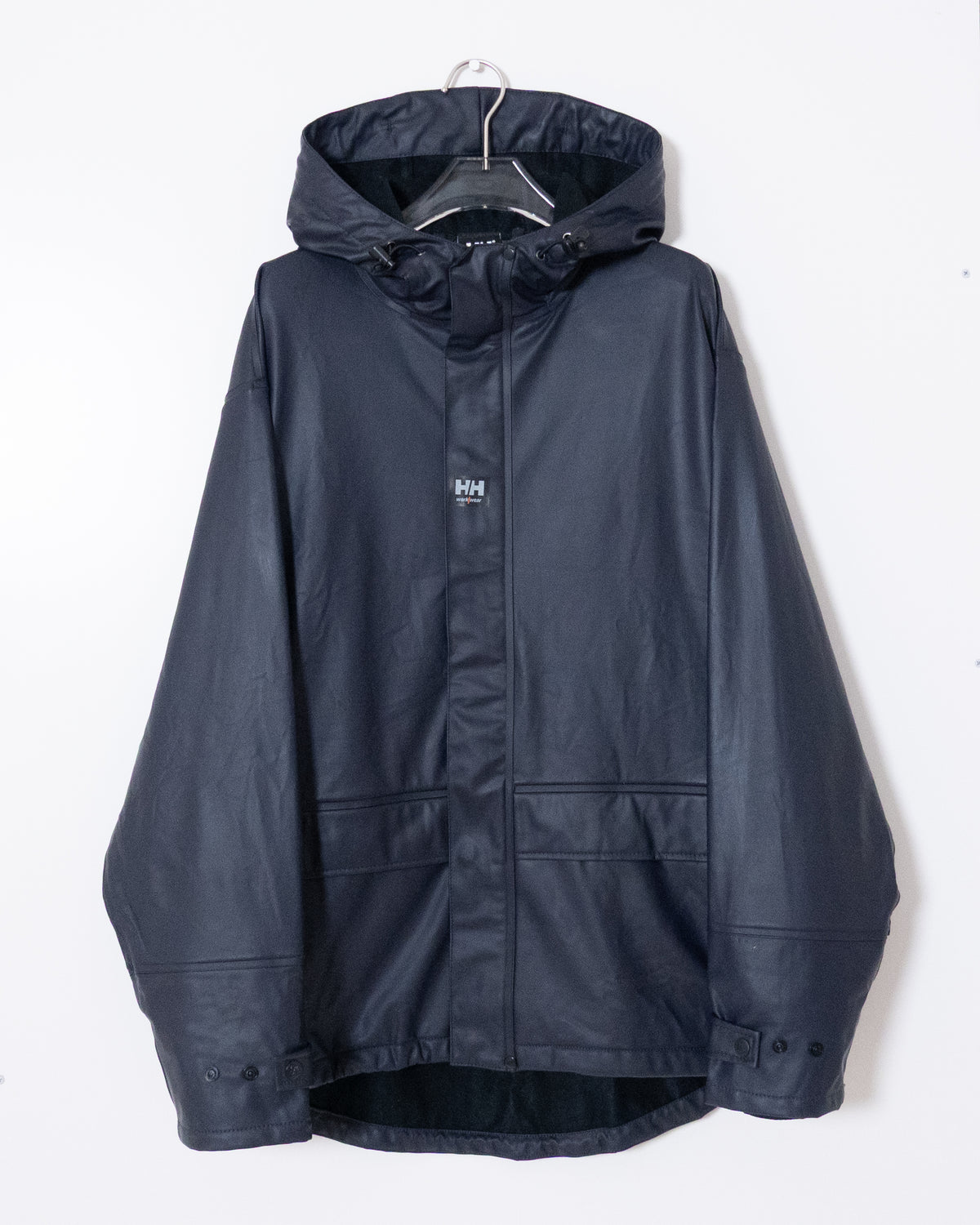 "HELLY HANSEN" PVC hooded jacket