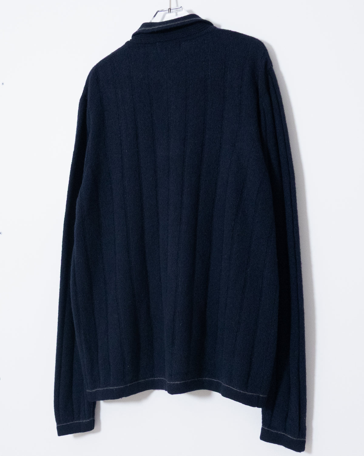 "KENZO" half-zip knit polo