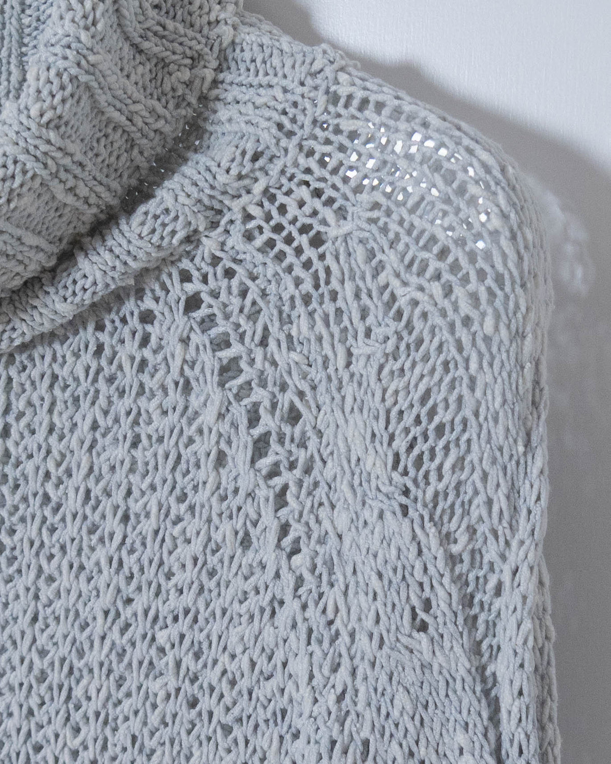 "JOSEPH TRICOT" turtle neck cotton knit sweater