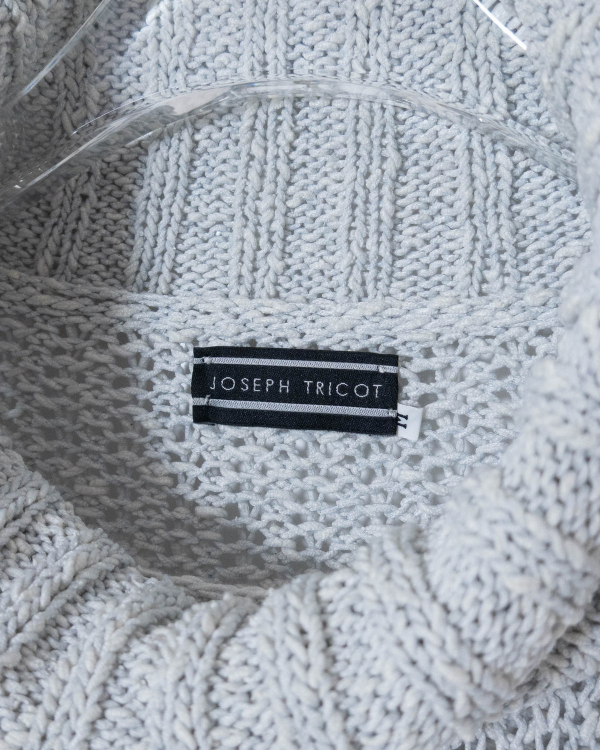 "JOSEPH TRICOT" turtle neck cotton knit sweater