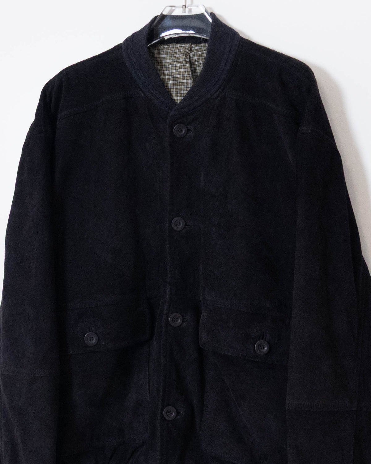 goat suede leather jacket