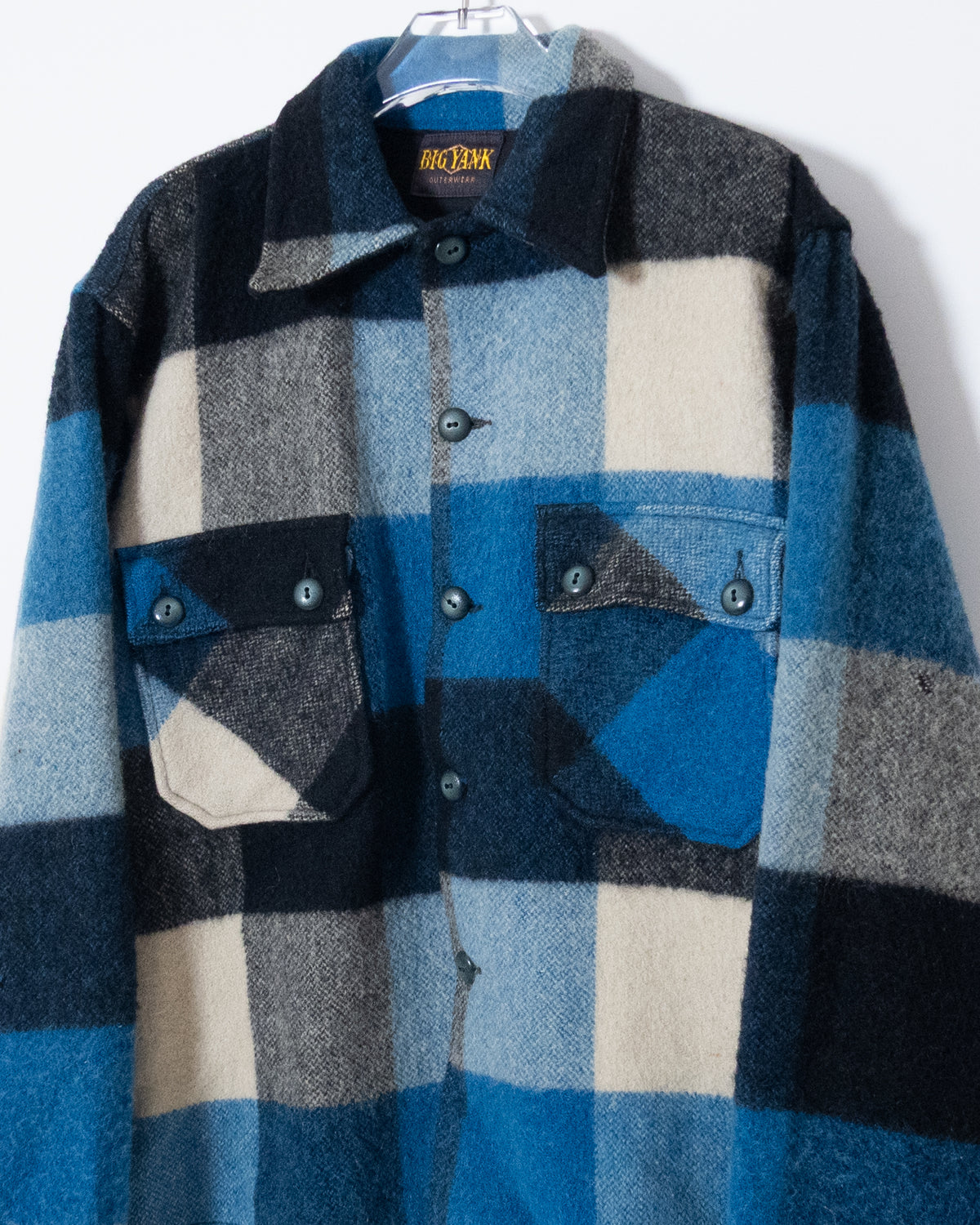 Old "BIG YANK" CPO Wool Plaid Jacket