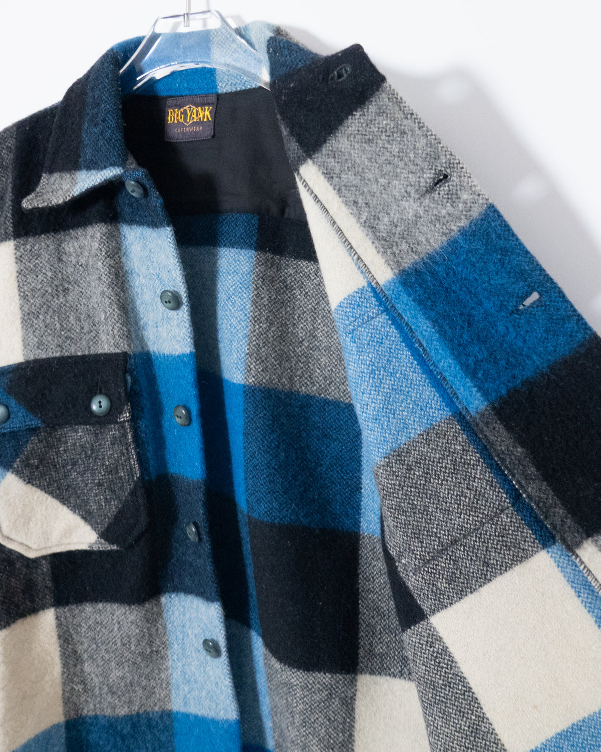 Old "BIG YANK" CPO Wool Plaid Jacket