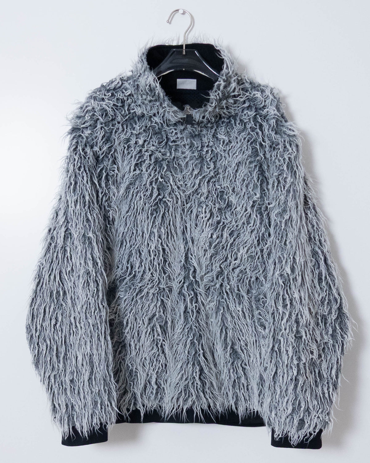 "OXBOW" half-zip faux fur pullover jacket