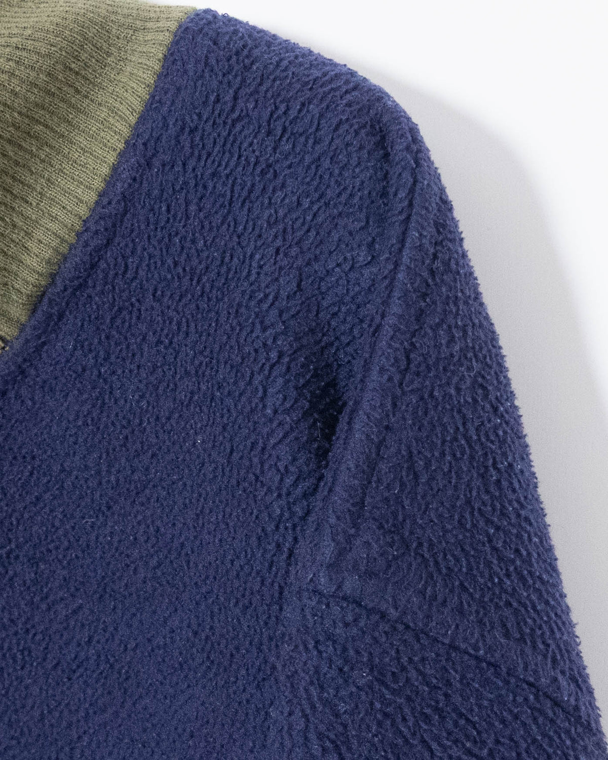 "Millet" double zip mock neck fleece pullover