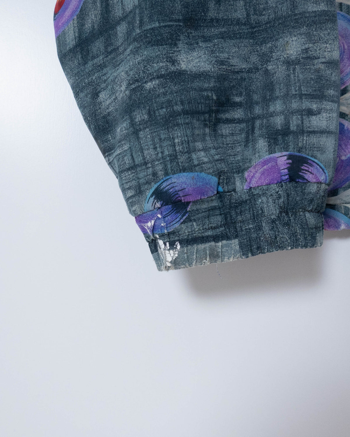 "OXBOW" all over pattern hooded jacket