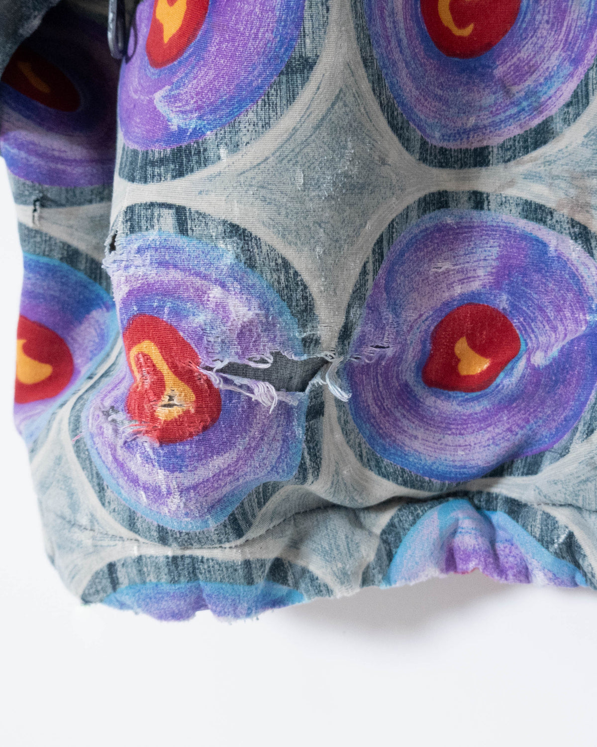 "OXBOW" all over pattern hooded jacket