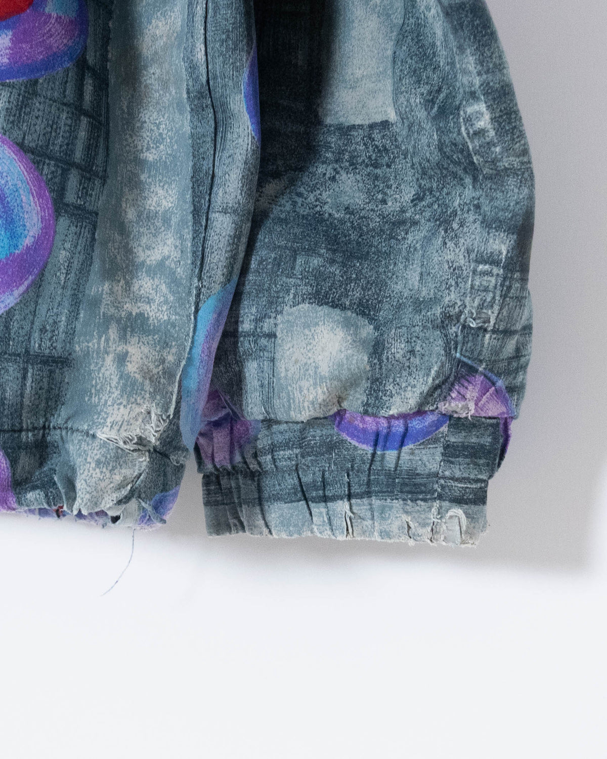"OXBOW" all over pattern hooded jacket