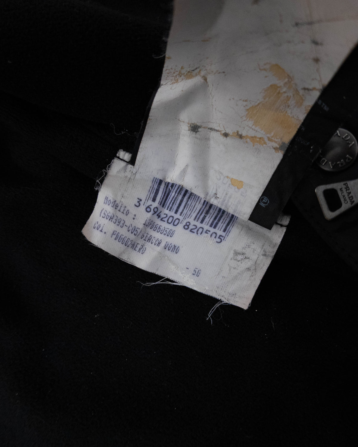 PRADA high-neck padded nylon jacket