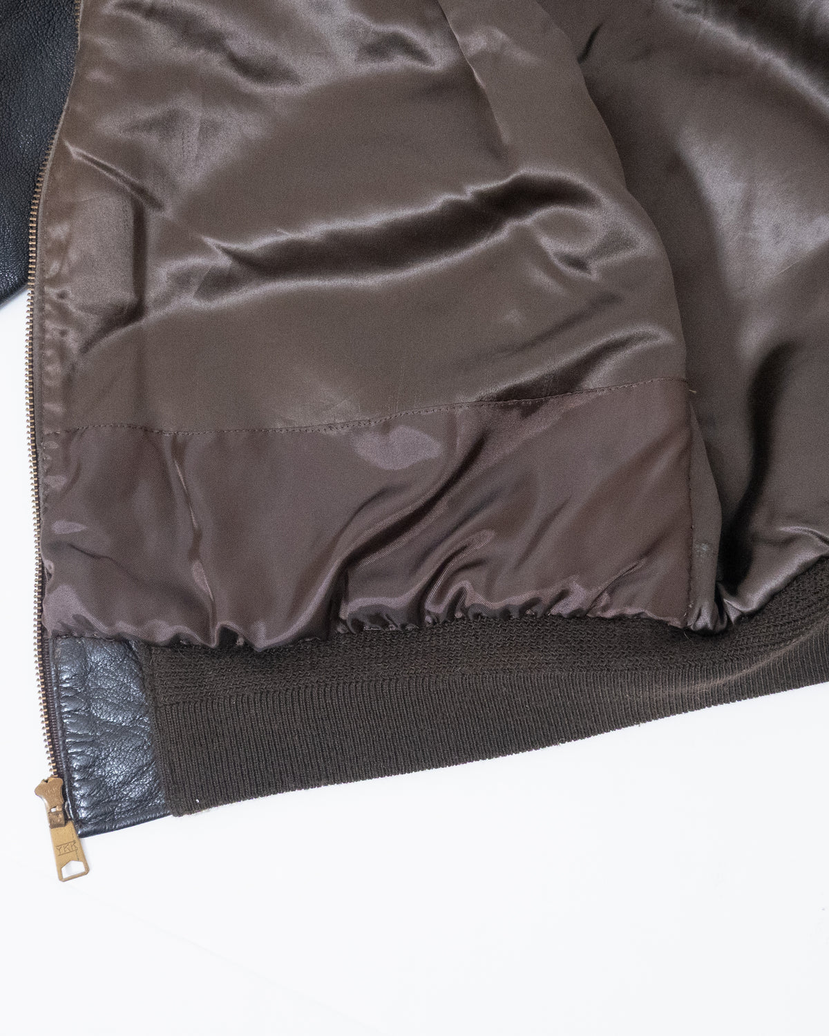 A-2 leather flight jacket