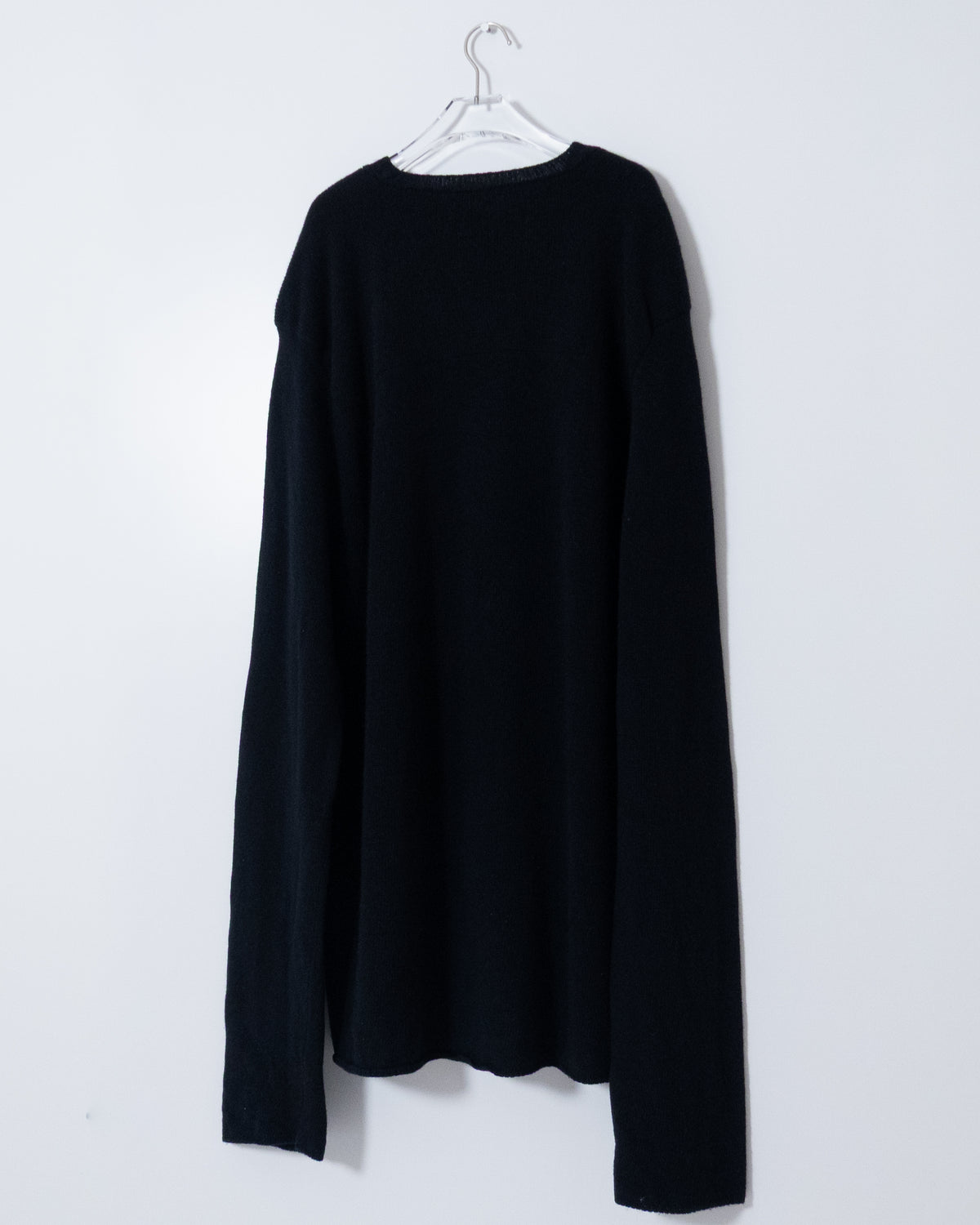 "PRADA" oversized cashmere × wool knit sweater