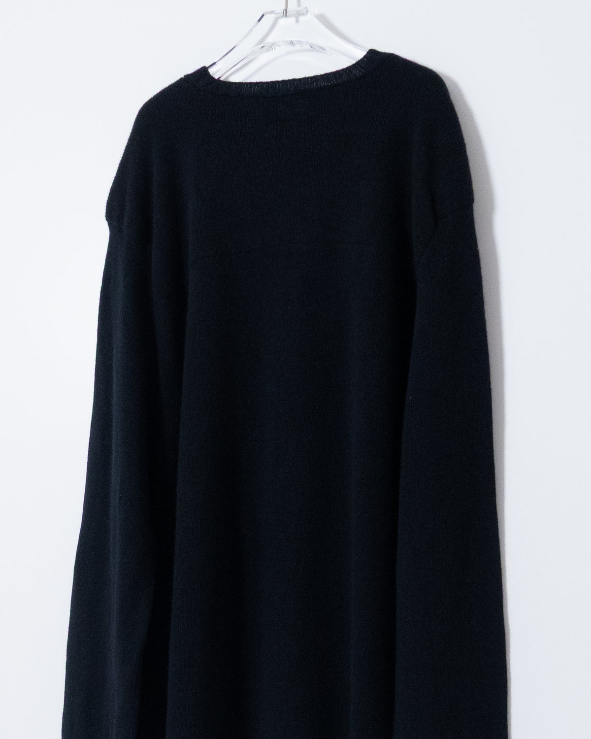 "PRADA" oversized cashmere × wool knit sweater