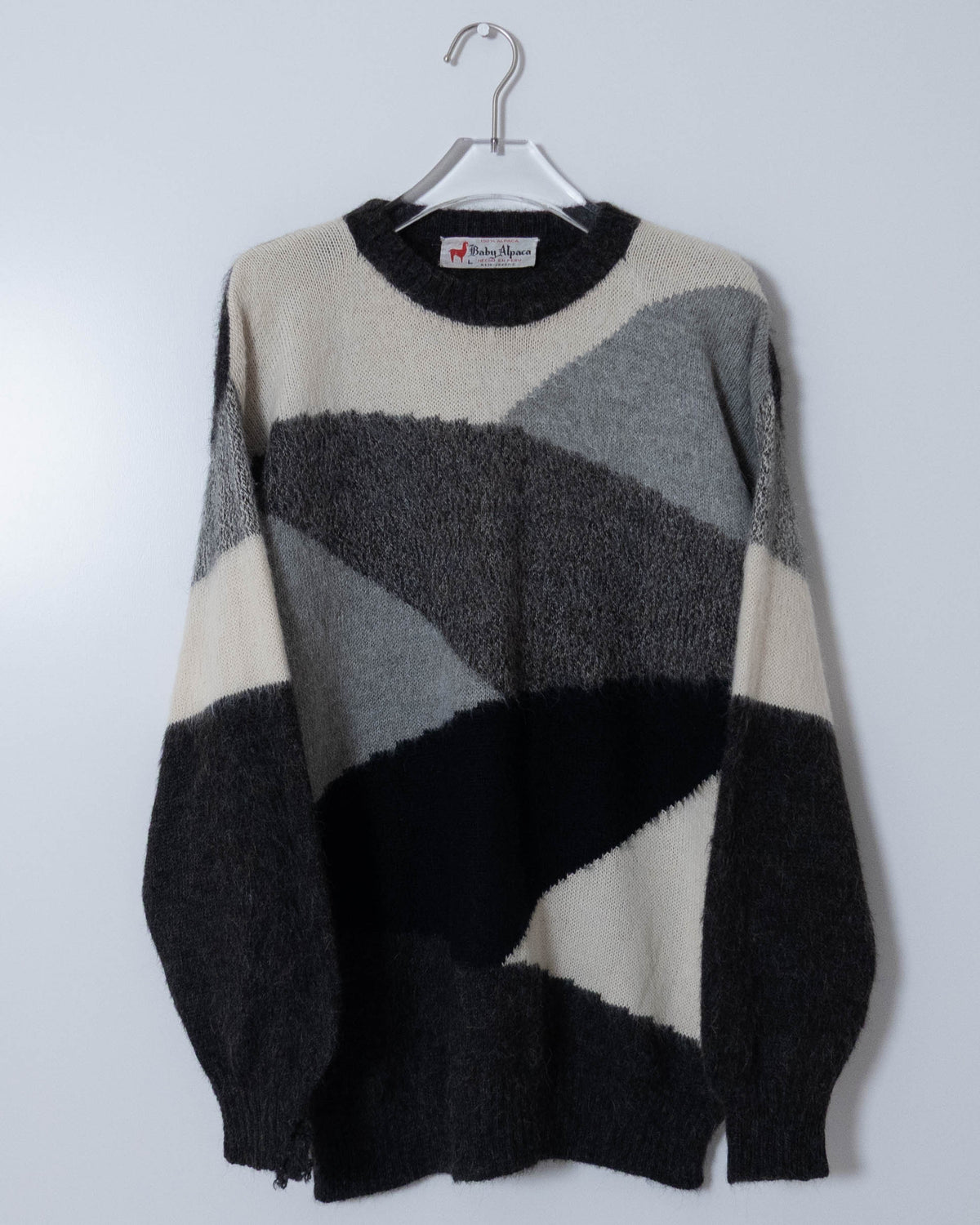 Vintage baby alpaca knit sweater
