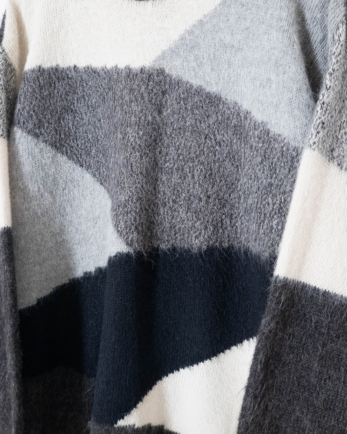 Vintage baby alpaca knit sweater