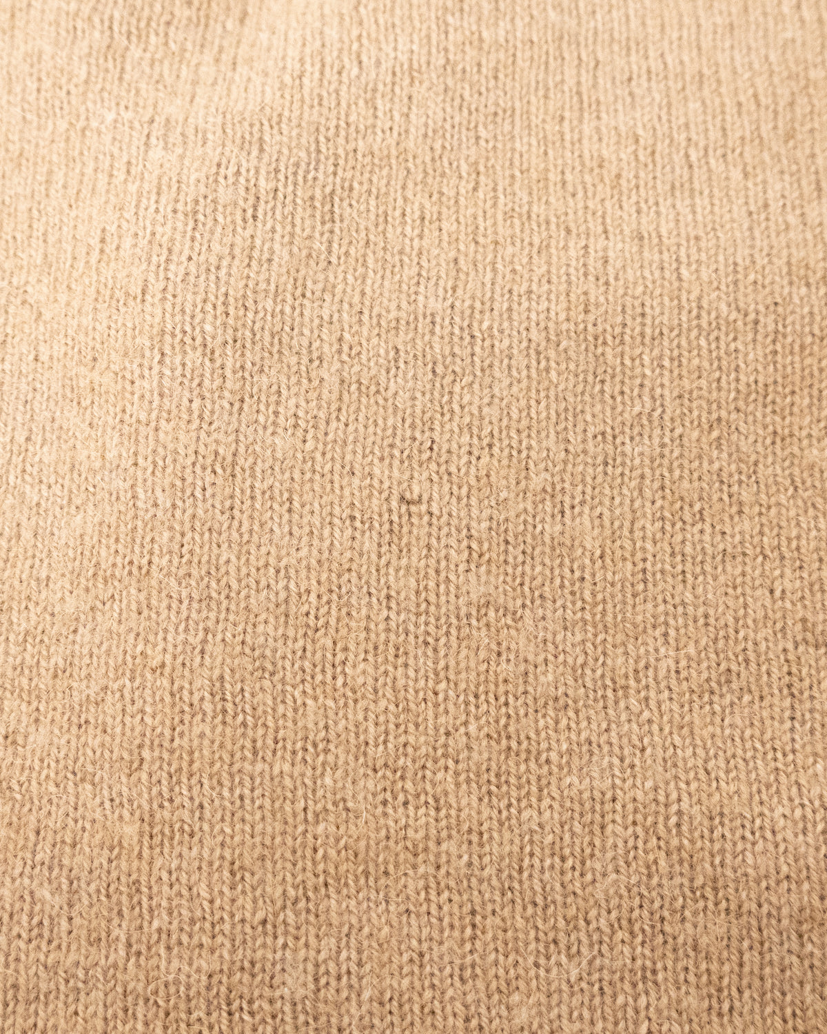 "LANVIN" camel hair knitted cardigan