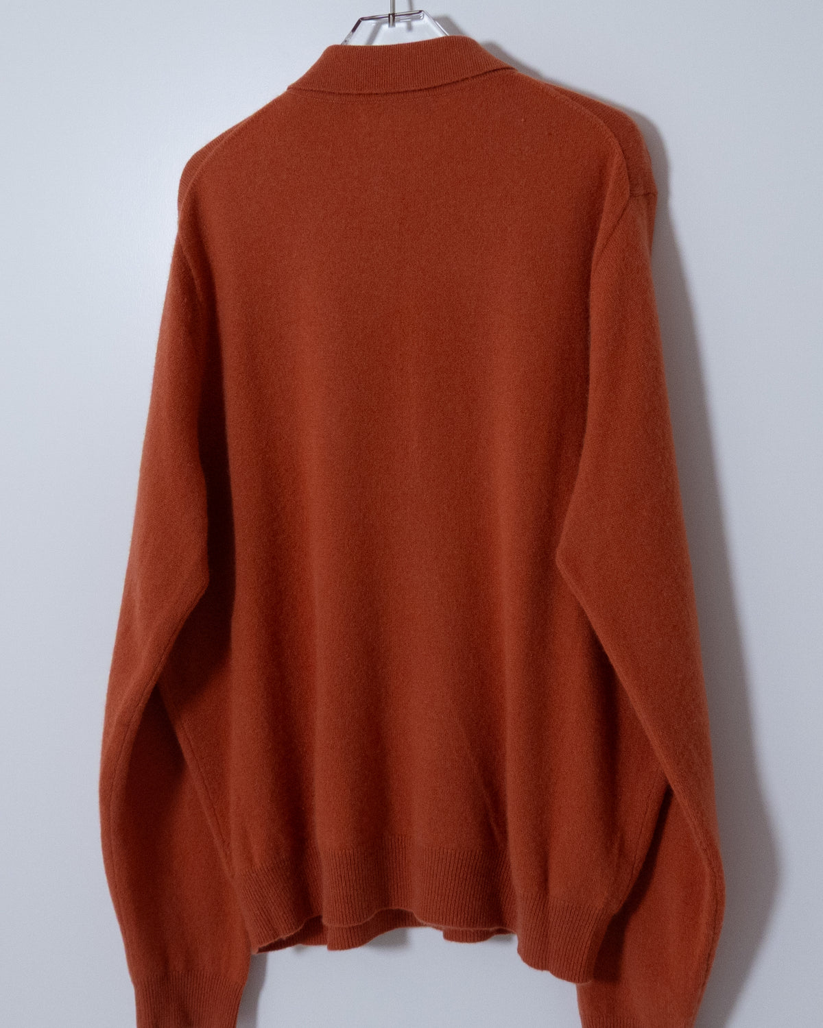 "SAKS FIFTH AVENUE" all cashmere knit polo