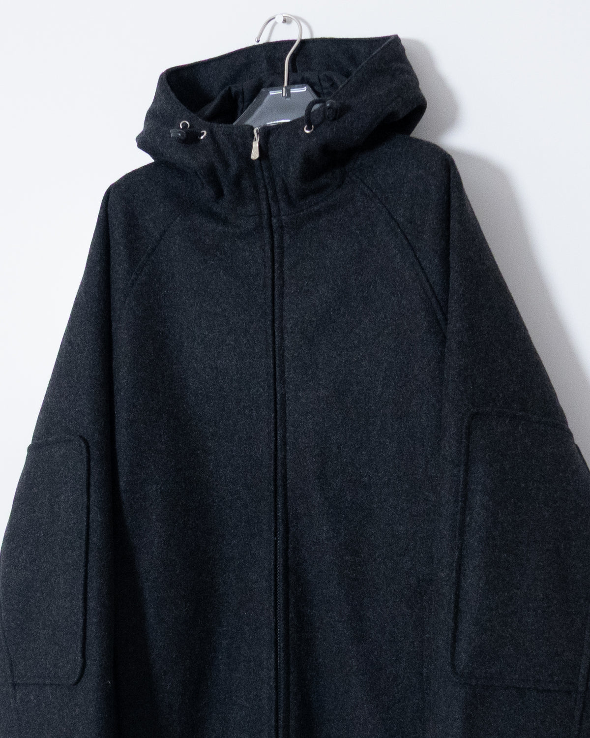 EURO "Calvin Klein Jeans" Wool Hooded Coat
