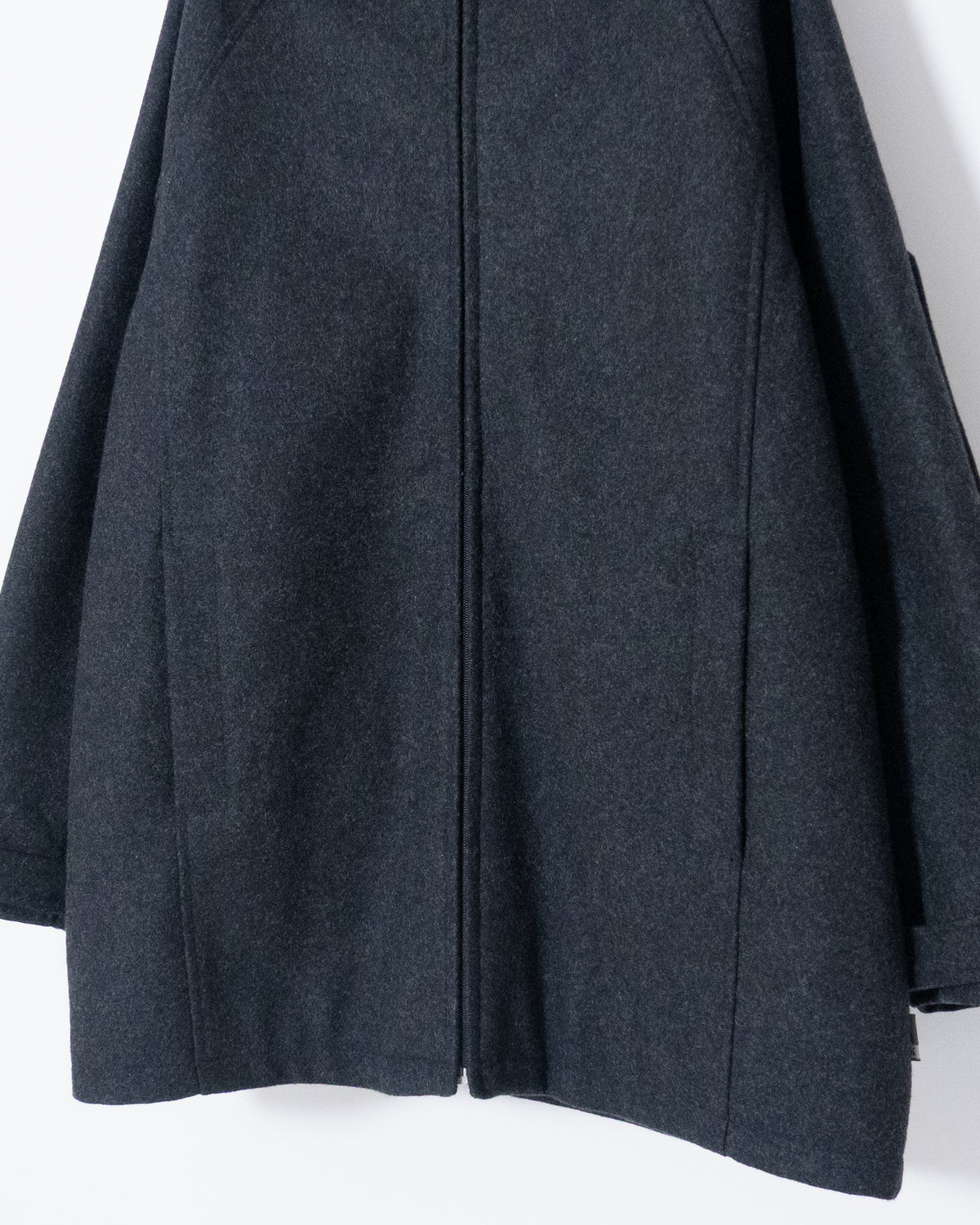 EURO "Calvin Klein Jeans" Wool Hooded Coat