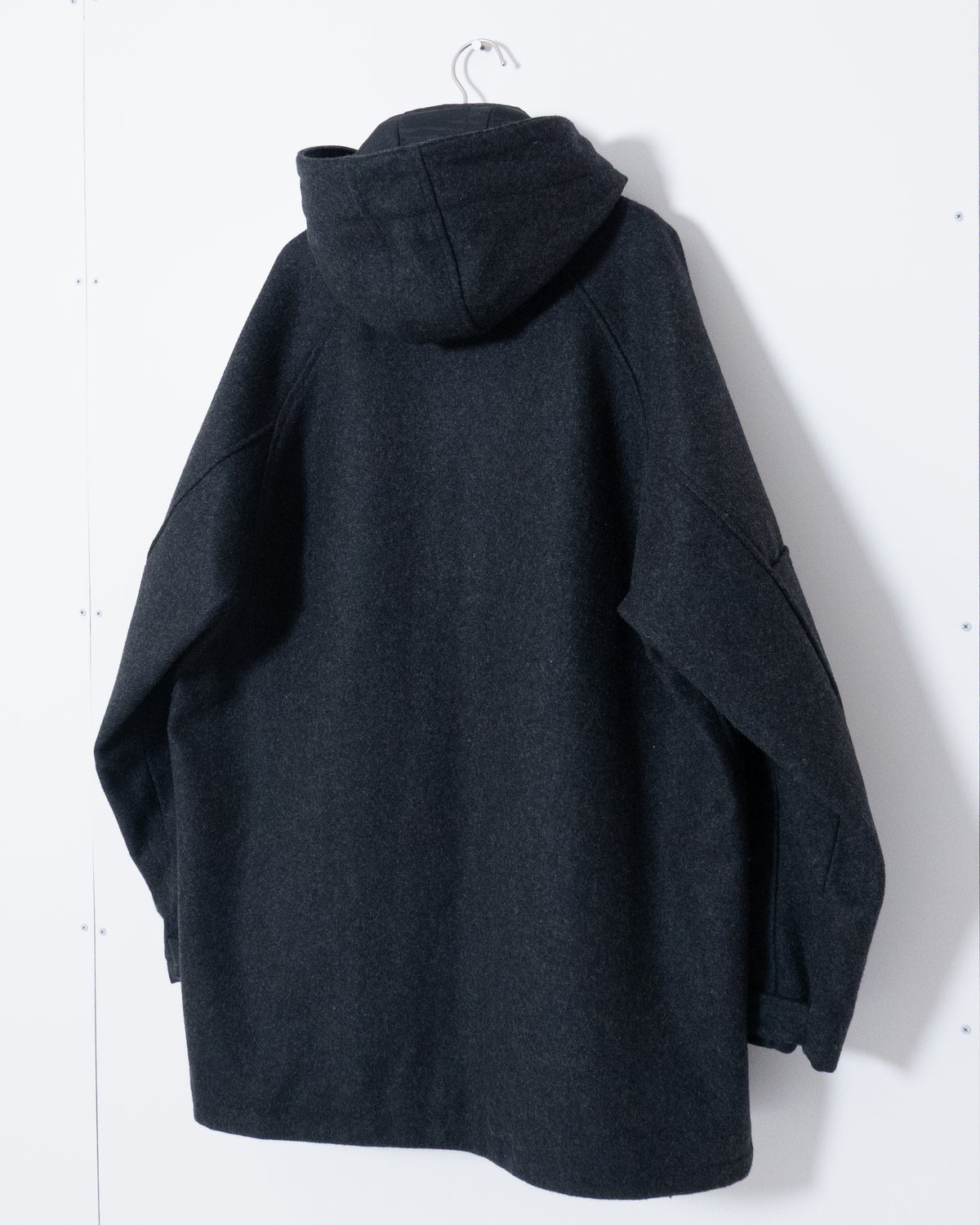 EURO "Calvin Klein Jeans" Wool Hooded Coat